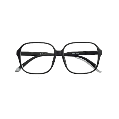 Barner Pascal Glossy Screen Glasses - Black Noir