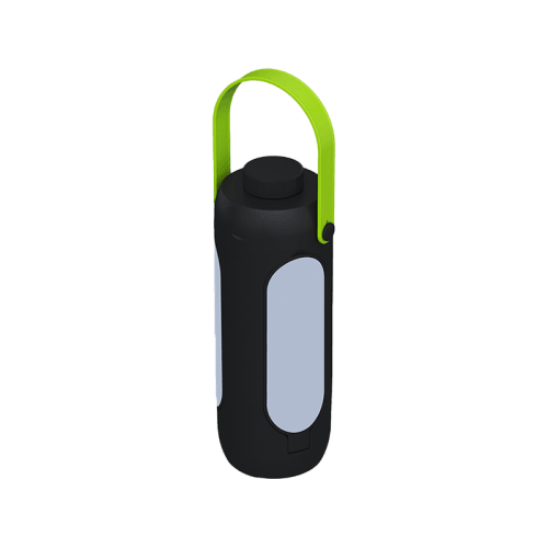 Goui Trio Power Bank With Foldable Ambient Light and Speaker - Black