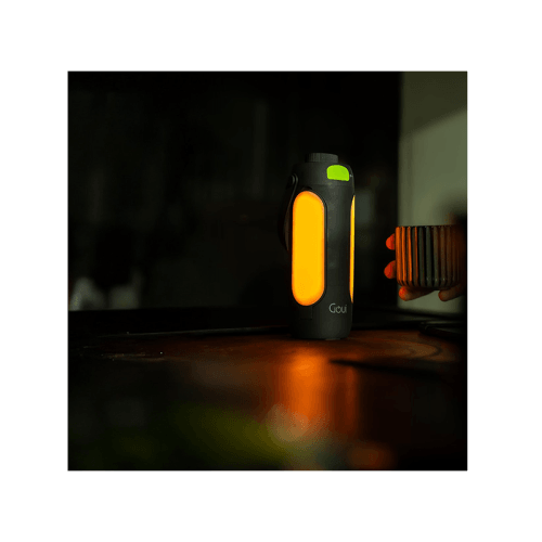 Goui Trio Power Bank With Foldable Ambient Light and Speaker - Black