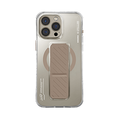 SkinArma Axon Magsafe Case for iPhone 16 Pro Max - Champagne