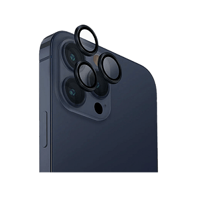 Uniq Optix Camera Lens Protector for iPhone 15 Pro Max - Deep Navy