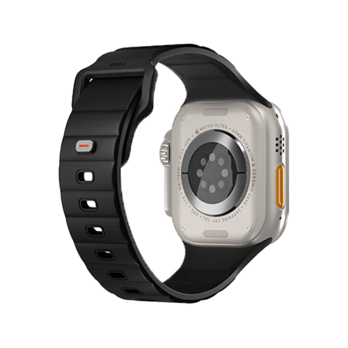 Uniq Stride FKM Strap for Apple Watch 49/45/44mm - Midnight Black