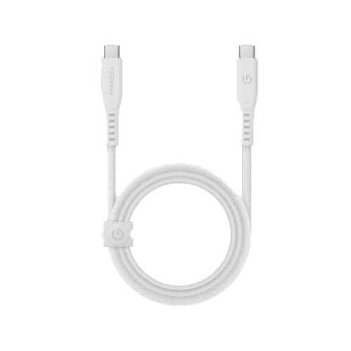 Energea Flow 480mbps USB-C to USB-C Cable 1.5M - White
