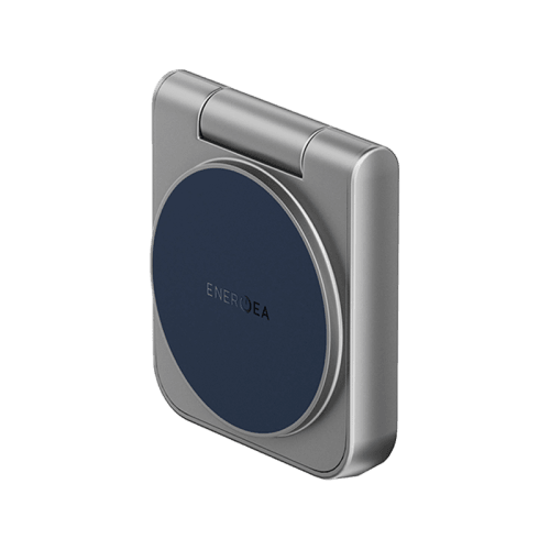 Energea MagDuo 2 IN 1 Foldable Magsafe Fast Wireless Charger - Blue