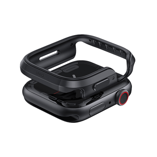 Uniq Valencia Case for Apple Watch 46MM - Midnight Black