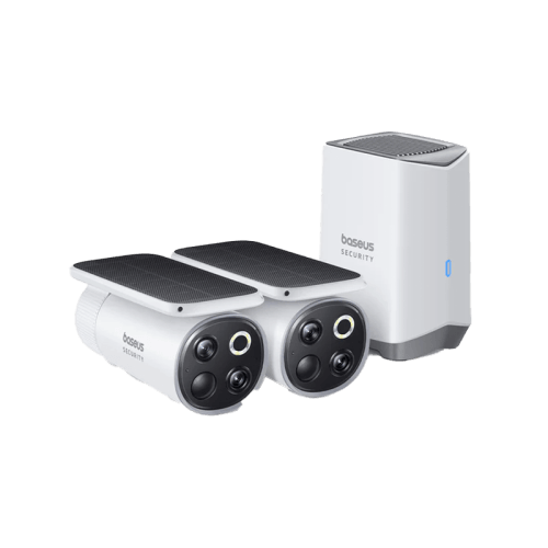 Baseus Security S1 Pro Outdoor Dual Camera 3K 2-Cam Kit - White