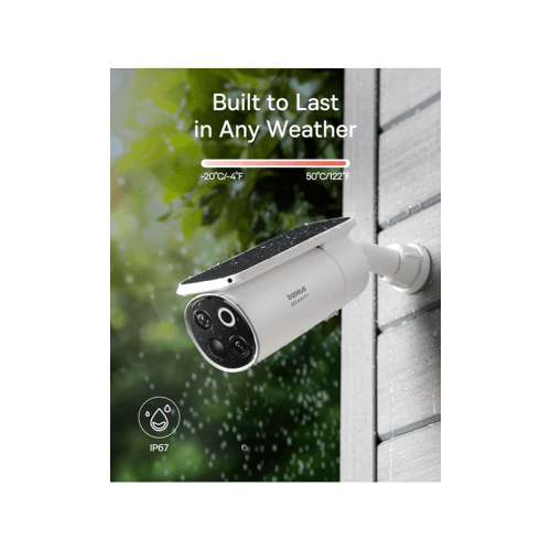 Baseus Security S1 Pro Outdoor Dual Camera 3K 2-Cam Kit - White