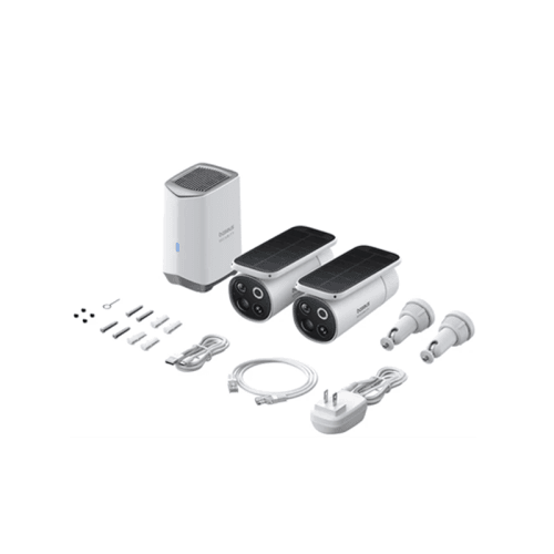 Baseus Security S1 Pro Outdoor Dual Camera 3K 2-Cam Kit - White
