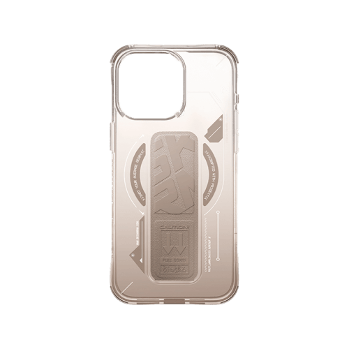SkinArma Helio MagSafe Case With Grip Stand for iPhone 16 Pro - Gold