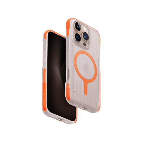 Uniq Combat Active MagSafe case for iPhone 16 Pro – Volt Orange