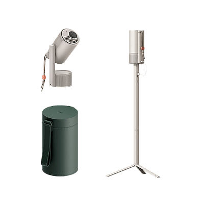 XGIMI MoGo 3 Pro + Power Base Stand + MoGo 3 Pro Carry Case  (Bundle - 05194)