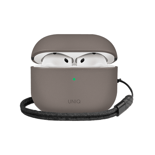 Uniq Lyden Hang Case for AirPods 4th Gen - Flint Grey
