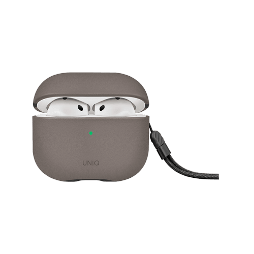 Uniq Lyden Hang Case for AirPods 4th Gen - Flint Grey