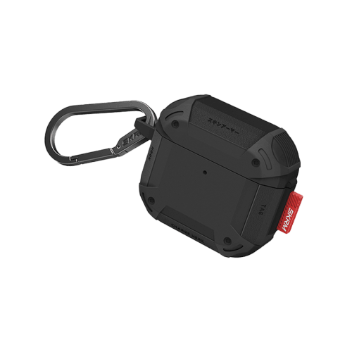 SkinArma Mecha CE Case for Airpods 4 - Black