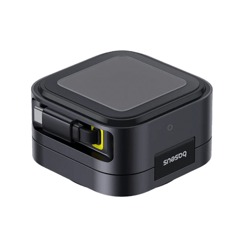 Baseus PicoGo Series 2-in-1 Qi2 67W Magnetic Wireless Charger - Cosmic Black (USB-C to USB-C 100W Cable Included)