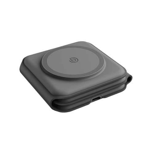 Bazic GoMag Trio Plus 3 in 1 15W Elevated Foldable Charger - Grey