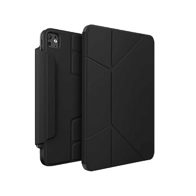 Uniq Ryze 360 Case for iPad Pro 13" M4 7th Gen - Midnight Black