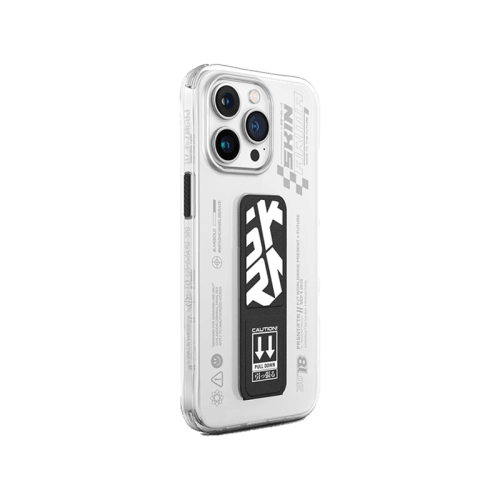 SkinArma Apex Grip-Stand Case for iPhone 15 Pro - Black