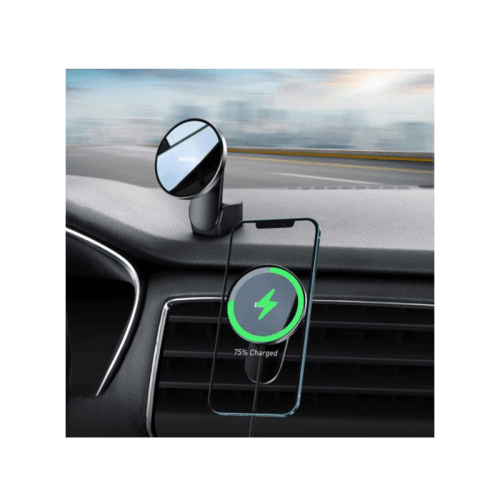 Baseus Big Energy Wireless Car Charger - Black