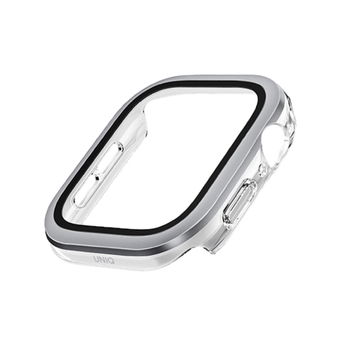 Uniq Voute Watch Case With Screen Protection for Apple Watch 46mm - Silver