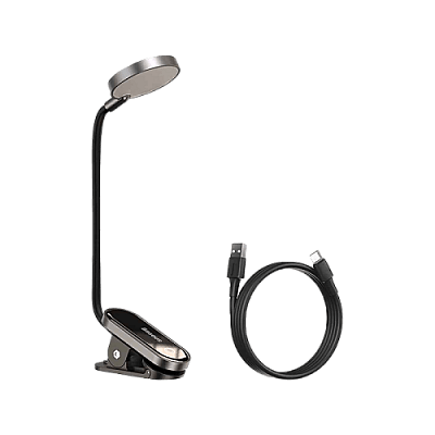Baseus Comfort Reading Mini Clip Lamp - Dark Grey