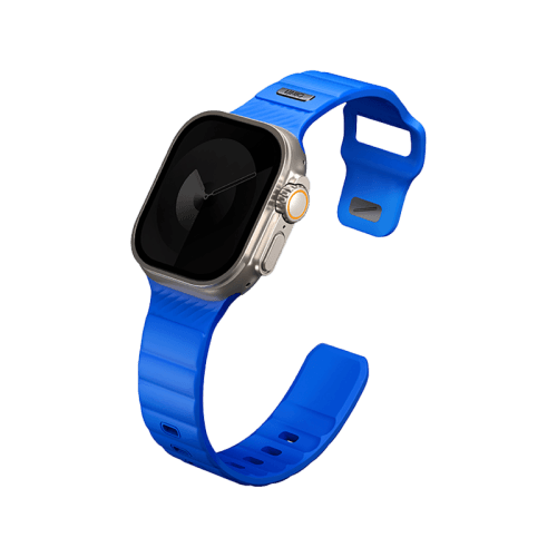 Uniq Stride FKM Strap for Apple Watch 49/45/44mm - Cobalt Blue