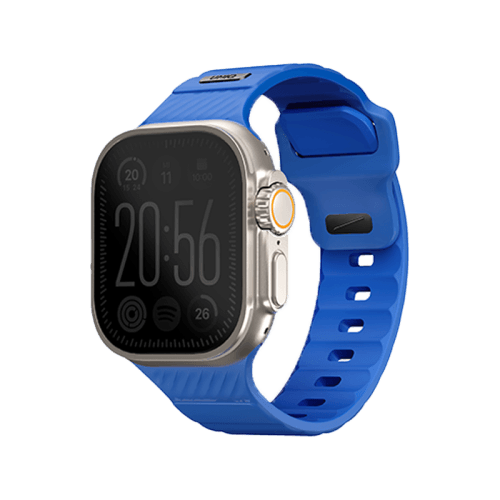 Uniq Stride FKM Strap for Apple Watch 49/45/44mm - Cobalt Blue