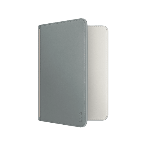 Uniq Belmont Passport Holder With RFID Blocking - Lichen/Ivory