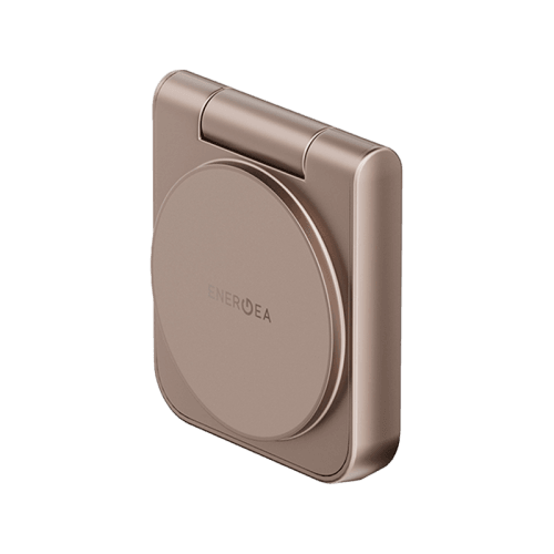 Energea MagDuo 2 IN 1 Foldable Magsafe Fast Wireless Charger - Gold