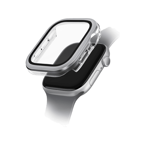 Uniq Voute Watch Case With Screen Protection for Apple Watch 42mm - Silver