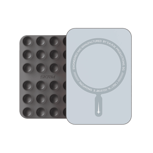 SkinArma Stax Magnetic Suction Mount - Smoke