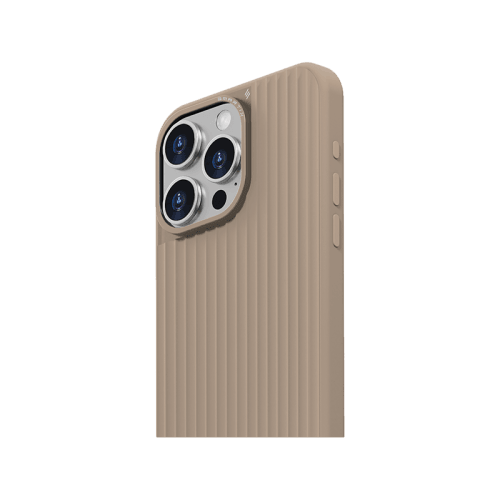 Smart Premium Magsafe Silicone Case for iPhone 16 Pro Max - Taupe