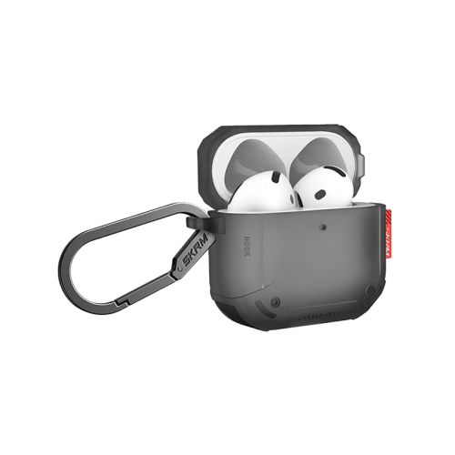SkinArma Mecha CE Case for Airpods 4 - Smoke