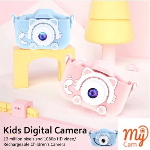 My Cam Kids Digital Camera 15MP - Pink
