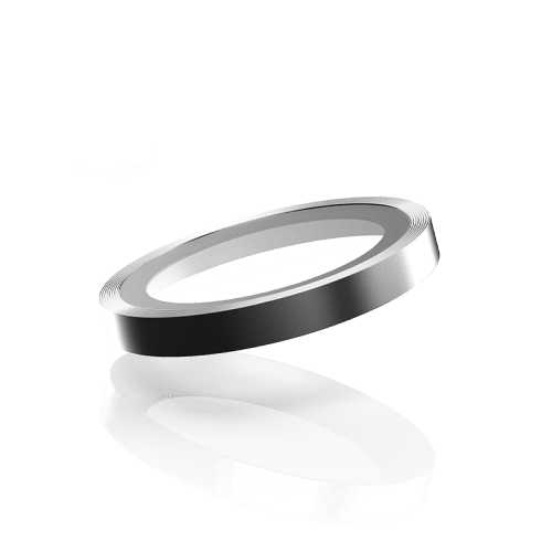 BodyGuardz Pure 3 Individual Camera Lens Protector for iPhone Air - Silver