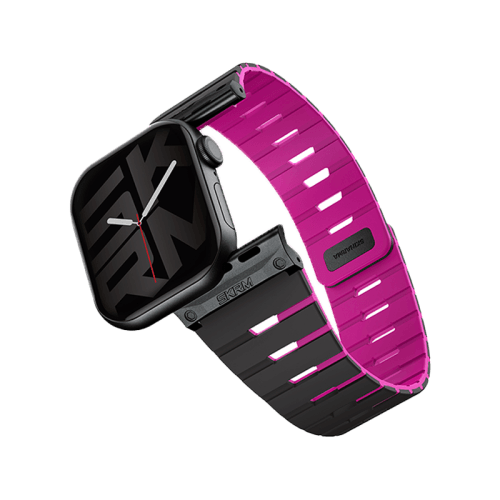 SkinArma Gemini Magnetic Watch Strap for Apple Watch 42/41/40MM - Midnight Purple