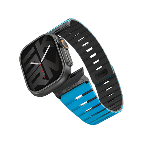 SkinArma Gemini Magnetic Watch Strap for Apple Watch 49/46/45MM - Blue Black