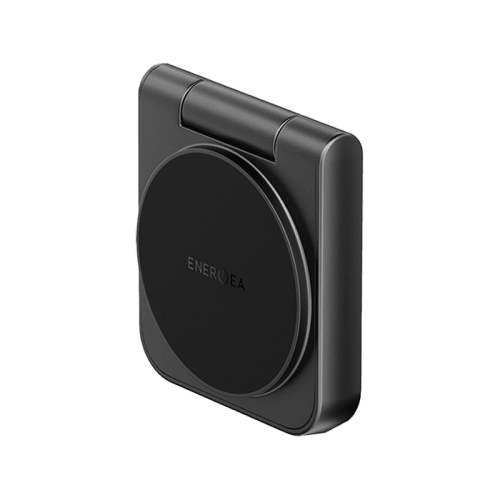 Energea MagDuo 2 IN 1 Foldable Magsafe Fast Wireless Charger - Gunmetal