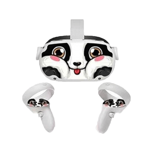 Gamer Gear Panda Sticker For Oculus Quest 2 - Black