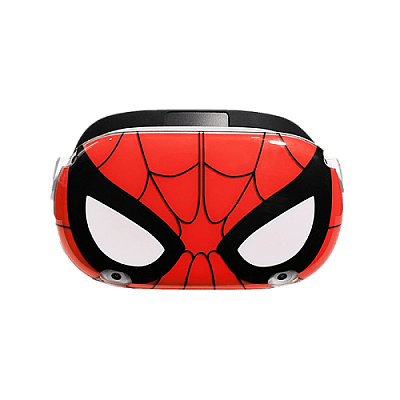Gamer Gear Spiderman Front Cover For Oculus Quest 2 - Black