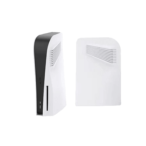 Gamer Gear PS5 Disc Console Faceplate with Fan - White