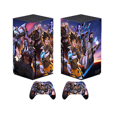 Gamer Gear Xbox Series X Console Faceplate Sticker - Overwatch