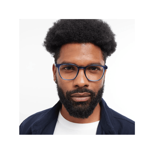 Barner Dalston Glossy Screen Glasses - Blue Cobalt