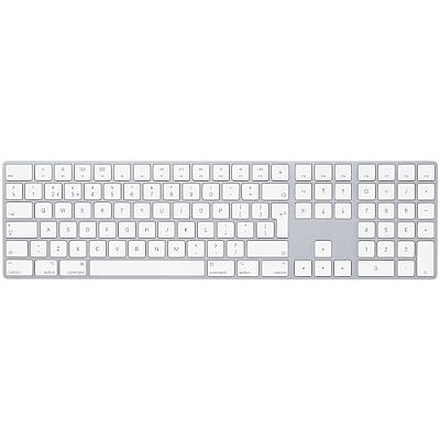 Apple Magic Keyboard With Numeric Keypad English - Silver