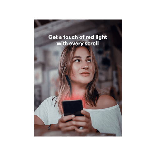 BodyGuardz Red Light Converter Glass Screen Protector for iPhone 14 Plus / 13 Pro Max