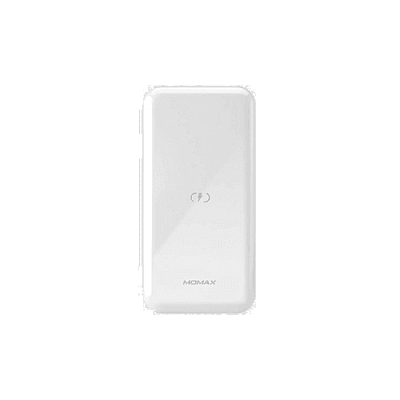 Momax Q.Power One Dual Wireless External Battery Pack 10000mAh - White