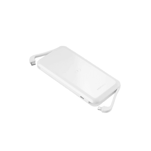 Momax Q.Power One Dual Wireless External Battery Pack 10000mAh - White