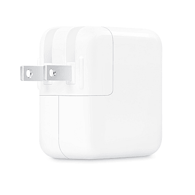 Apple USB-C Dual Port 35W Power Adapter - White