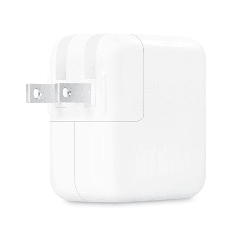 Apple USB-C Dual Port 35W Power Adapter - White