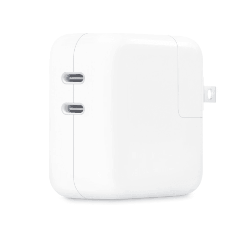 Apple USB-C Dual Port 35W Power Adapter - White
